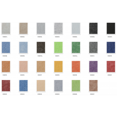 Купить настольная акустическая ширма для офисных столов ecosound felt 1200 х 600 orange  цвет в ассортименте по низкой цене